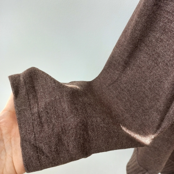 Inc Women's Brown Open Front Cardigan Sweater Size L US - Picture 5 of 10